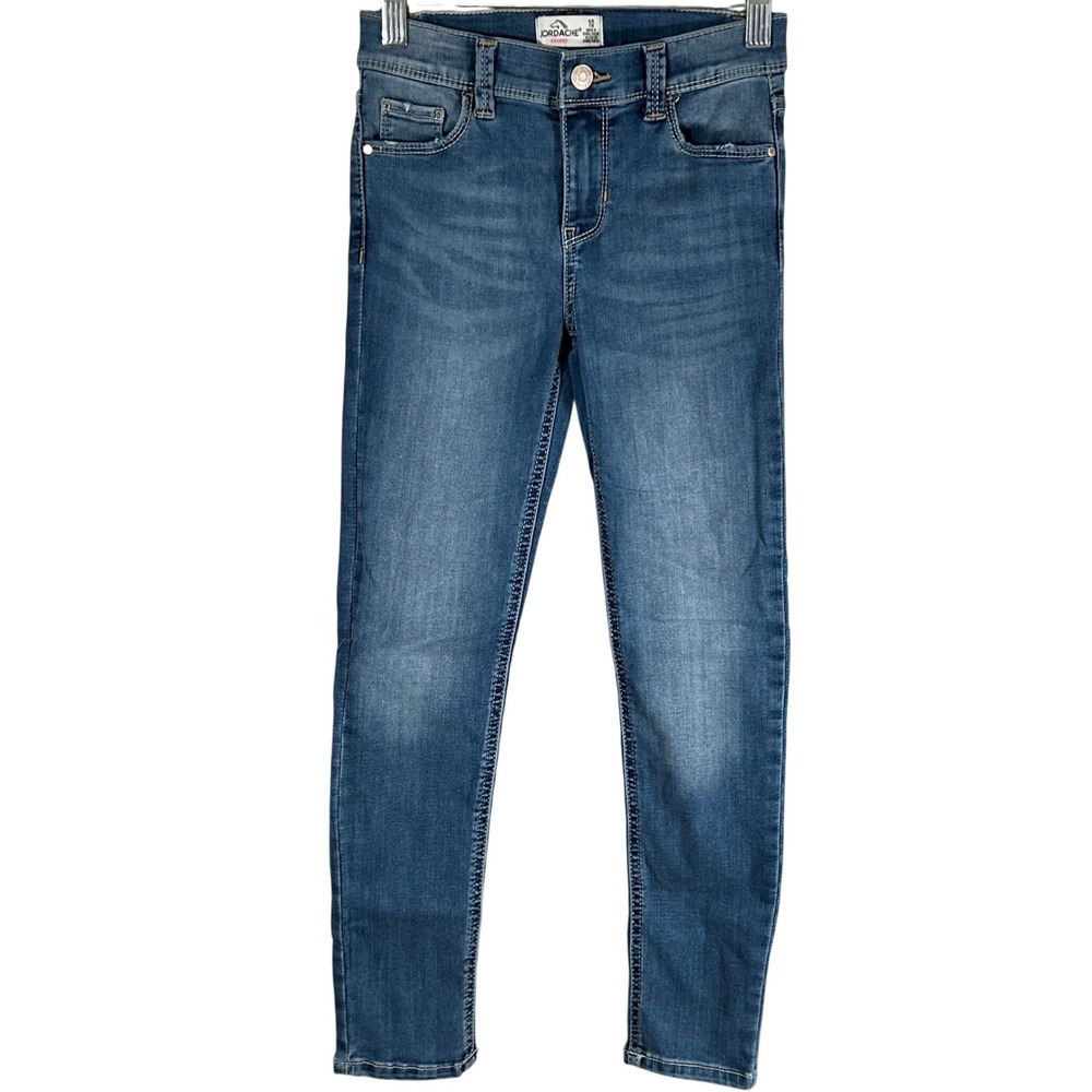 Jordache Kids Skinny Jeans Medium Wash Slim Fit Denim Pants Size 10 Slim